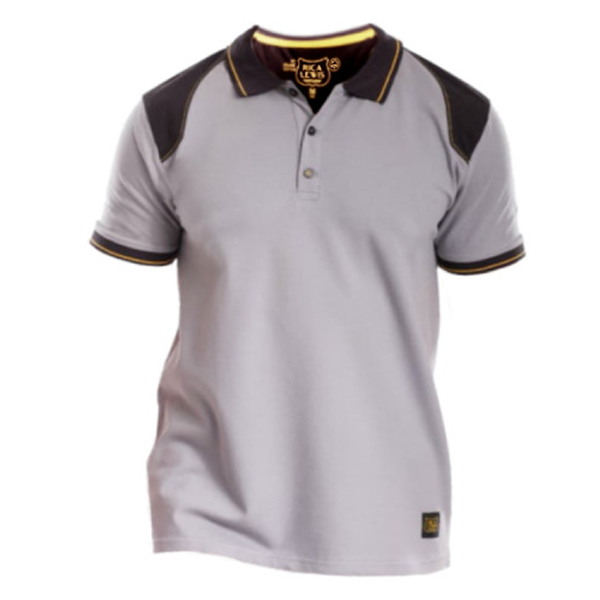 Polo homme manches courtes stretch renforcé - Workpol Rica Levy - Gris - Taille 2XL