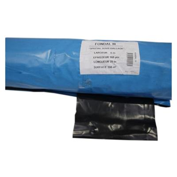 Film polyéthylène Fondal® 3 pour sous dallage - 160 µ