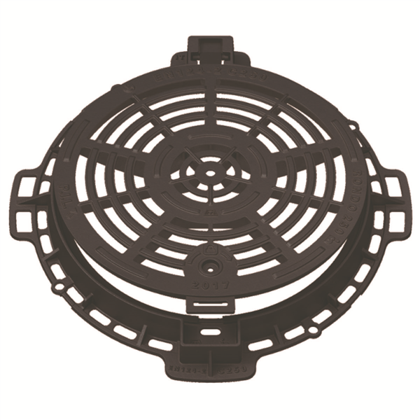 Tampon Grille RONDO verrouillable C250