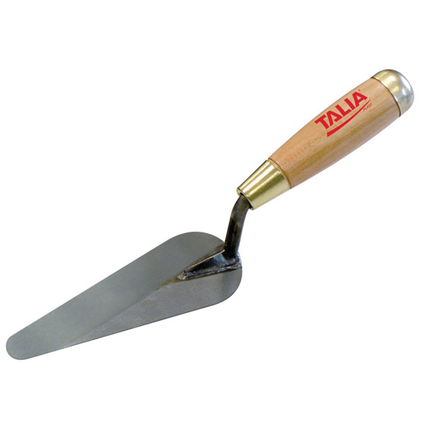 TRUELLE LANGUE DE CHAT SOUDEE 16CM MANCHE BOIS