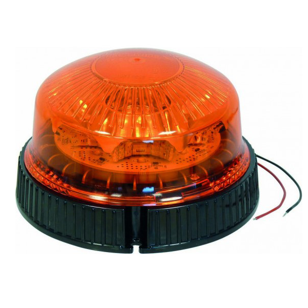 Gyrophare plat rotatif et magnétique à 8 LED
