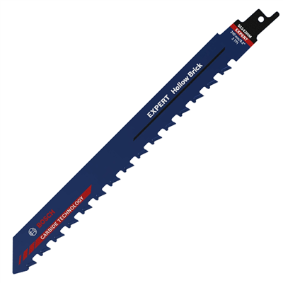 Lame de scie sabre spéciale brique - Expert S 1543 HM Bosch - 240 mm