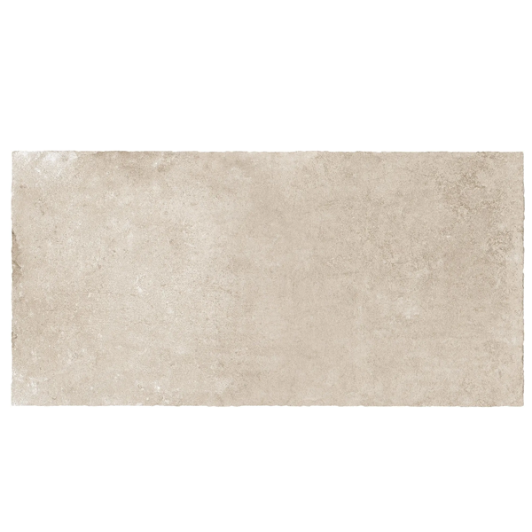 Carrelage extérieur grès cérame émaillé rectifié Realstone Pietrantica - 60 cm x 30 cm - ép. 9.5 mm - Beige