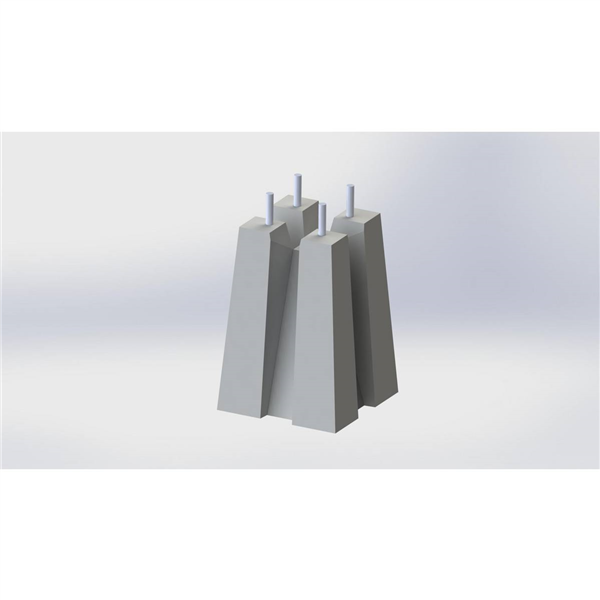 MASSIF CANDELABRE 3 A 7M 200 M18