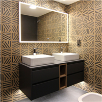 Faïence murale effet bois Burlington Cumbrian - 30,0 CM x 90,0 CM - ép. 10,60 MM - Volcano