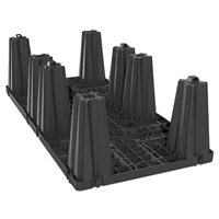 Bassin de rétention et d'infiltration des eaux pluviales enterré - demi-module Optibox - 1200 x 600 mm - Hauteur 330 mm