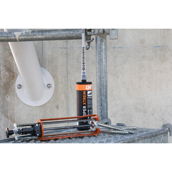 Résine de scellement chimique SPIT VIPER XTREM - cartouche de 410 ml + 2 buses