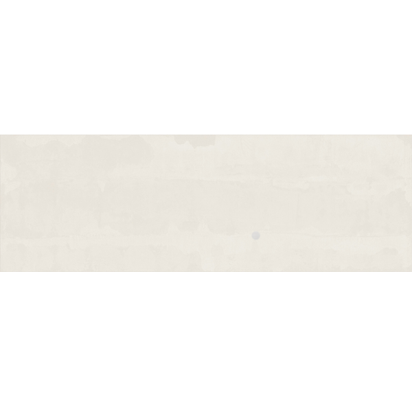 Faïence murale rectifiée effet béton Hoss - 30,0 cm x 90,0 cm - ép. 8,70 mm - coloris White mat