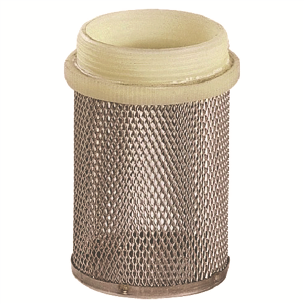 Panier crépine Mâle 1"1/4 acier inox pour clapet de retenue