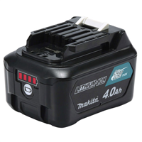 Batterie Makita BL1041B avec témoin de charge intégré - 12 V - capacité 4 Ah