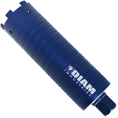 Couronne diamant à sec Topline SD6 pour carotteuse à percussion raccord 1"1/4 Ø 132x300 mm