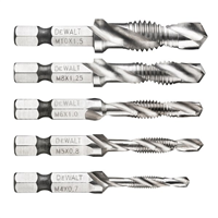 Foret à tarauder Dewalt DT50060-QZ 2 en 1 perçage taraudage M4 à M10 - lot de 5