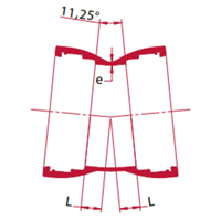 COUDE 2E ASS 1/32 JT AUTO DN 400