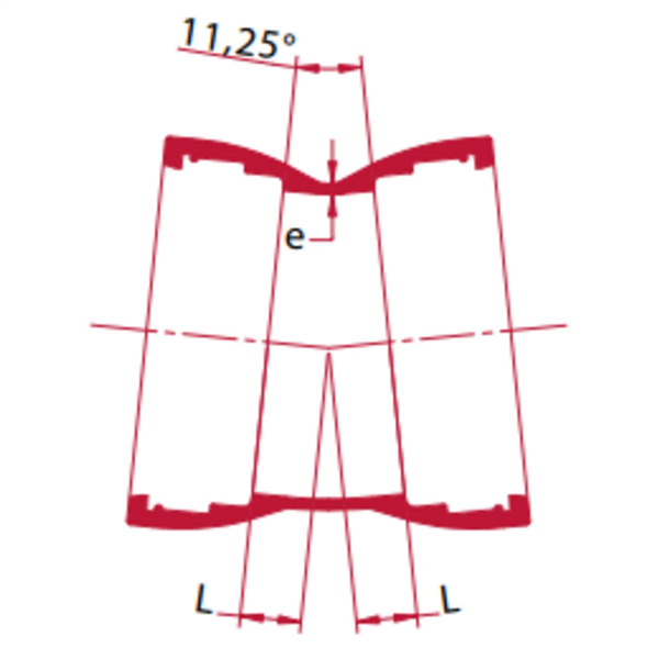 COUDE 2E ASS 1/32 JT AUTO DN 400