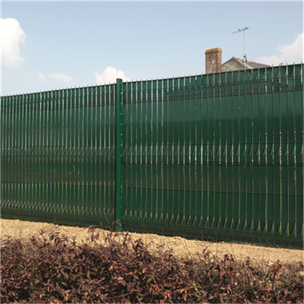 Kit 45 lamelles occultantes LIXO+ hauteur 1.90 m pour panneau 2.50 m DIRICKX Vert RAL 6005