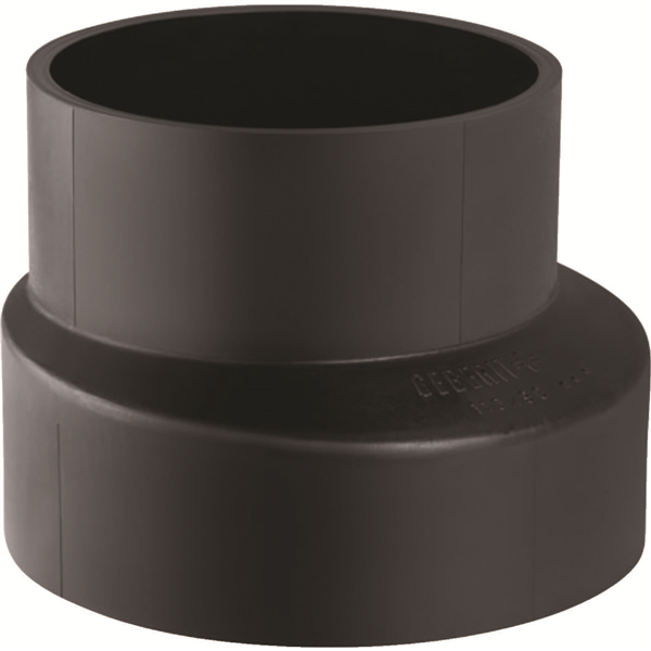 Réduction excentrique Geberit PE, courte: d=110mm, d1=40mm