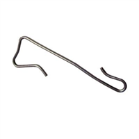 Crochet clair d'ardoise Inox 17% Talon Neige 5 mm - Agrafe 18 mm