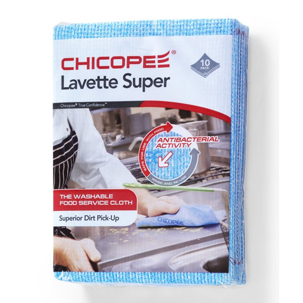 Chiffon nettoyage multifonctionnel Lavette Super Réutilisable Bleu x10