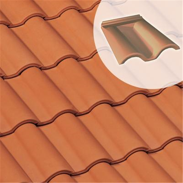 Double tuile sous faîtière Gallo Romane (GL014) - Rouge