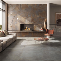 Carrelage intérieur en grès cérame rectifié effet béton Blend - 80,0 cm x 80,0 cm - ép. 9,00 mm - Touch