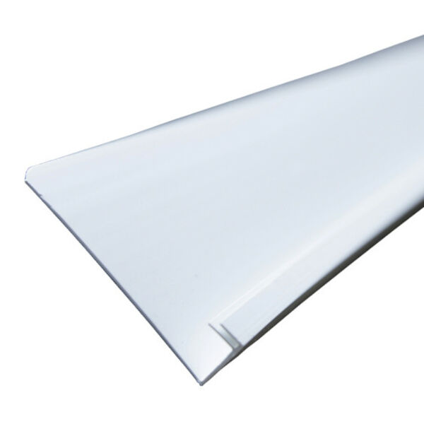 Profilé de protection supérieure Siniat Aquaboard pour plaque de plâtre en façade extérieure - longueur 2,00 M
