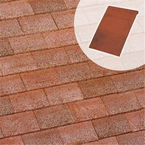 Tuile plate Périgord Terreal - 28 x 18 cm -