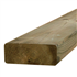Bois d'ossature en Pin - raboté 4 faces AA - Traité Classe 4 Marron - 145 MM x 70 MM - 4,50 M