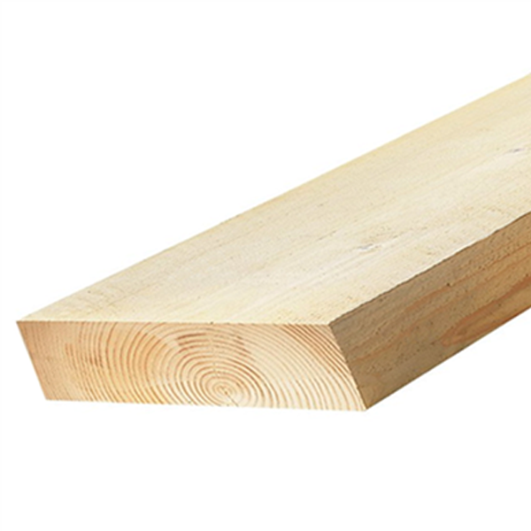 Demi-bastaing en sapin - Non traité - 225 MM x 38 MM - 4,80 M