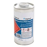 PVC liquide gris clair pour membrane d'étanchéité Monarplan - Pot de 1 litre