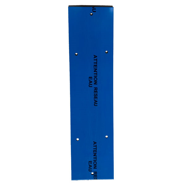 PLAQUE DE PROTECTION 0.25/1M BLEU