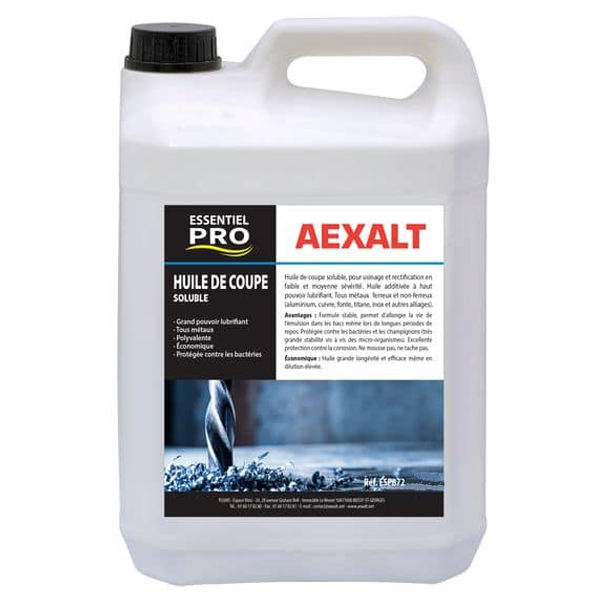 Huile de coupe soluble Aexalt spéciale rectification 5 litre ESP872