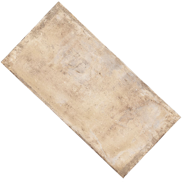 Carrelage sol intérieur effet "terre cuite" Cottoantico - Beige - 60 CM x 30 CM - ép.9 MM