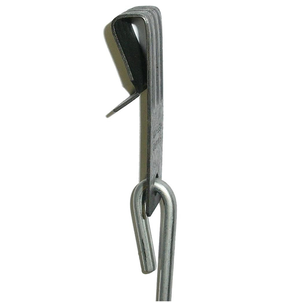 Grip vertical SP4 pour suspente et tige lisse sur poutrelle métallique d'ép. 1,5 à 5 mm - boîte de 100