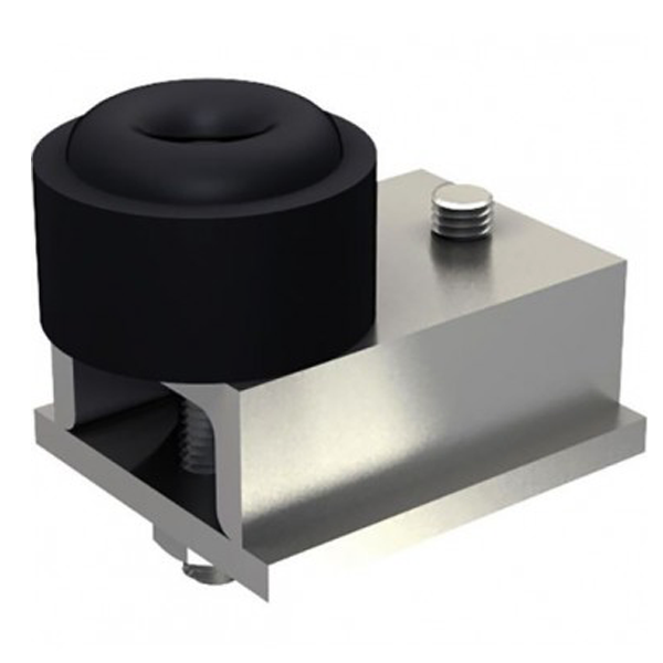 Butée caoutchouc de rail pour profil 6255 et 8570