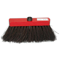 Balai Miquet Piassava en fibres naturelles bassine noire Brosserie Thomas