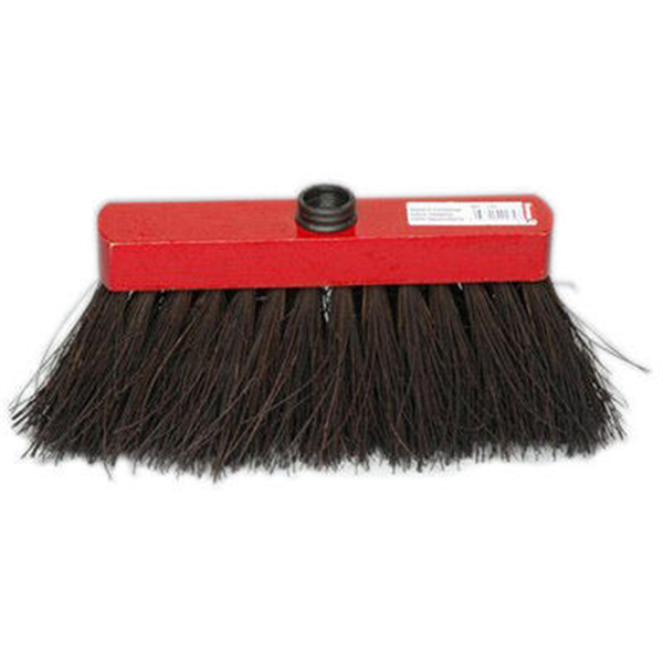 Balai Miquet Piassava en fibres naturelles bassine noire Brosserie Thomas