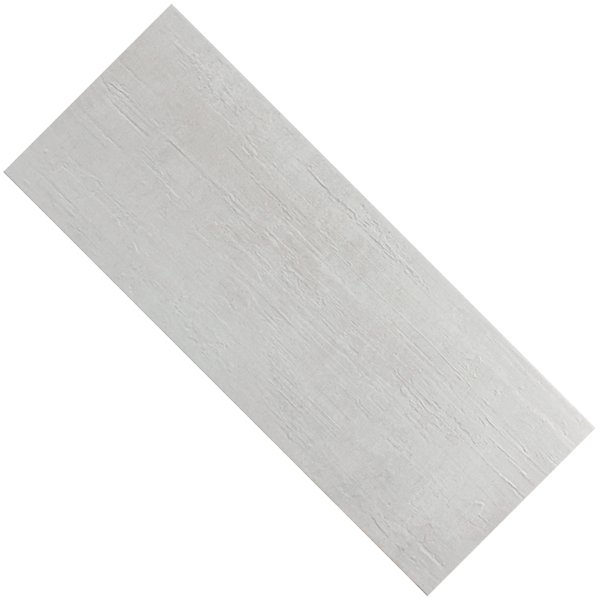 Faïence murale effet "spatulé" Baléares Menorca - Blanco - 25 CMx75 CM ép. 8,7 MM