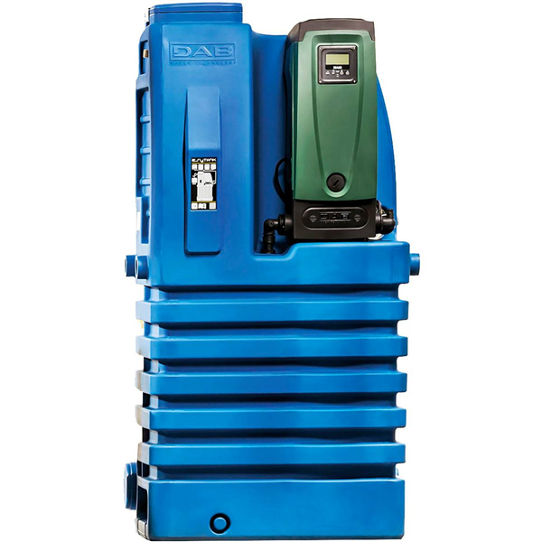 Pack ESYTANK avec surpresseur ESYBOX 40/80 et bâche de disconnexion ESYTANK 440