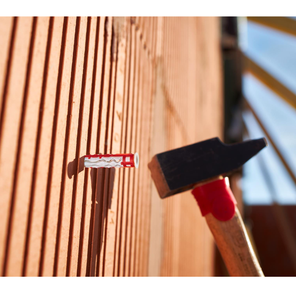 Cheville bi-matière universelle Spit Colortech sans vis - 6x35 et 8x50 mm - bidon de 300