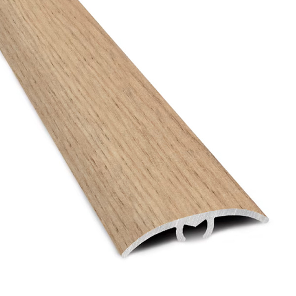 Barre de seuil 3en1 rattrapage de niveau - Egger - 37 MM x 5,0 MM x 1,86 M - Aluminium Décor Acacia Sheffield Naturel
