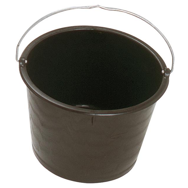 Bac de malaxage en polyéthylène noir - Mob Mondelin - capacité 20 litres