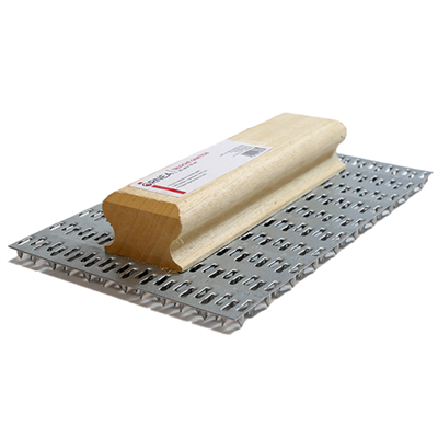 Taloche Gratton 480 pointes de 8 mm pour enduit gratté - Ornéa - poignée bois - 25 x 15 cm