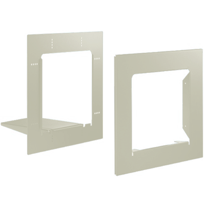 Cadre d'encastrement Decayeux pour boite aux lettres Steelbox - 455 x 445 x 58.2 mm - Beige