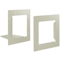 Cadre d'encastrement Decayeux pour boite aux lettres Steelbox - 455 x 445 x 58.2 mm - Beige