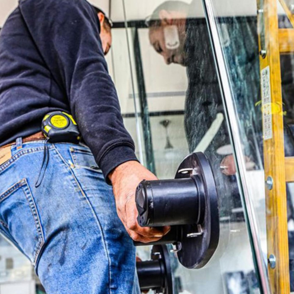 Ventouse carrelage électrique - Grabo Pro-Lifter 20 - multi-surfaces jusqu'à 120 kg en sacoche avec chargeur et batterie 14,8V