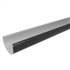 Gouttière demi-ronde Nicoll LG25 en Techtan Anthracite - développé de 250 mm - longueur 4 M