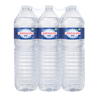 Eau de source Cristaline - pack de 6 bouteilles de 1.5 litres