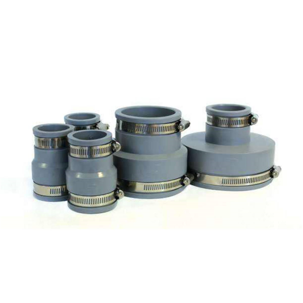 Raccord adaptation Fernco gris 45-38/38-30