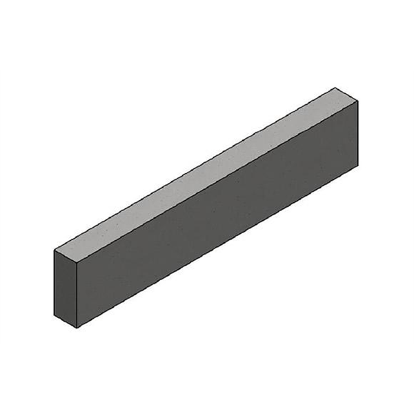 BORDURE CR1 100CM     BASALTE/BI