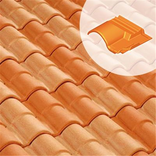 Tuile s/faîtière 1/2 pureau Romane Canal